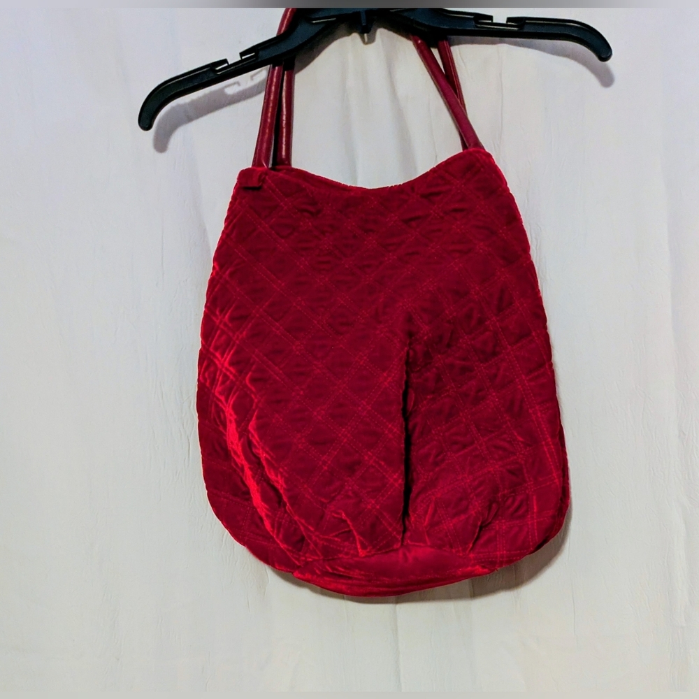 Murval Red Quilted Bag Shoulder Bag